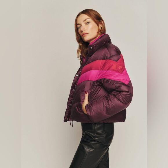 Canada goose x reformation Mila Reversible Puffer NWT SIZE SMALL - Picture 2 of 13